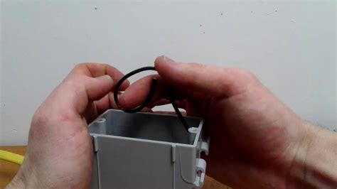 folding wires into an electrical box|folding cables into boxes youtube.